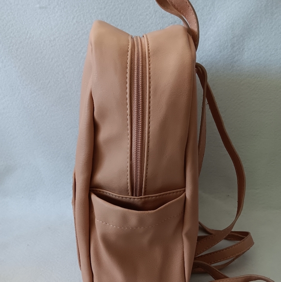 Elegant Tan Backpack for Women - Picture 9 of 11